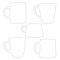 Light Chipboard Album Base With Papers Album Base - Coffee Break - P13